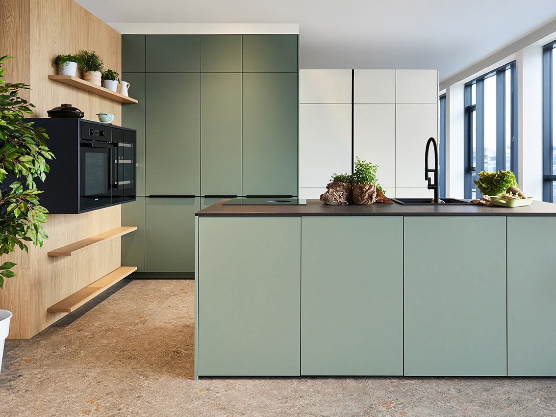 Küche Andros Fjord Grün